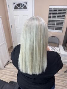 color platinado